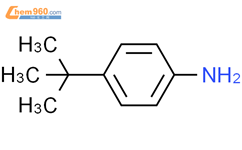 4-叔丁基苯胺结构式图片|769-92-6结构式图片