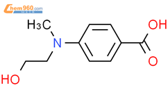 4-[(2-羟甲基)(甲基)氨基]苯甲酸结构式图片|769132-75-4结构式图片