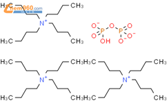 三(四丁基铵)氢焦磷酸钾盐结构式图片|76947-02-9结构式图片