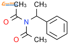 ACETAMIDE, N-ACETYL-N-(1-PHENYLETHYL)-结构式图片|76947-30-3结构式图片