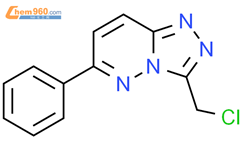 3-(氯甲基)-6-苯基-[1,2,4]三唑洛[4,3-b]吡嗪结构式图片|76969-98-7结构式图片