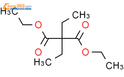 二乙基丙二酸二乙酯结构式图片|77-25-8结构式图片