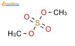 硫酸二甲酯结构式图片|77-78-1结构式图片