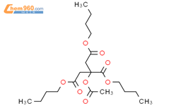 乙酰柠檬酸三丁酯结构式图片|77-90-7结构式图片