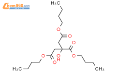 柠檬酸三丁酯结构式图片|77-94-1结构式图片