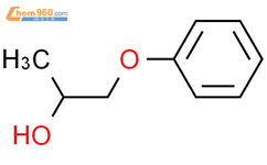 1-苯氧基-2-丙醇结构式图片|770-35-4结构式图片