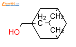 1-金刚烷甲醇结构式图片|770-71-8结构式图片