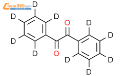 苯偶酰-D10氘代内标结构式图片|77092-81-0结构式图片