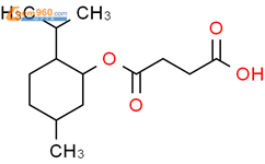 琥珀酸单薄荷酯结构式图片|77341-67-4结构式图片