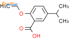 (9ci)-2-乙氧基-5-(1-甲基乙基)-苯甲酸结构式图片|773873-61-3结构式图片
