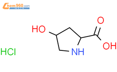 顺式-4-羟基-D-脯氨酸盐酸盐结构式图片|77449-94-6结构式图片