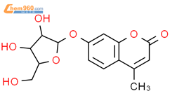 4-甲基香豆素基-Α-L-呋喃阿拉伯糖苷结构式图片|77471-44-4结构式图片