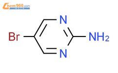 2-氨基-5-溴嘧啶结构式图片|7752-82-1结构式图片