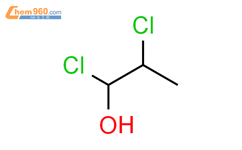 1,2-二氯-1-丙醇结构式图片|77617-14-2结构式图片
