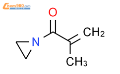 氮丙啶，1-（2-甲基-1-氧代-2-丙烯基）-结构式图片|7763-83-9结构式图片
