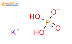 磷酸二氢钾结构式图片|7778-77-0结构式图片