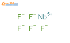 氟化铌(V)结构式图片|7783-68-8结构式图片