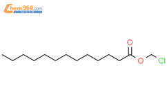 十三酸氯甲酯结构式图片|77877-91-9结构式图片