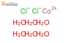 六水合氯化钴结构式图片|7791-13-1结构式图片