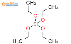 正硅酸乙酯结构式图片|78-10-4结构式图片