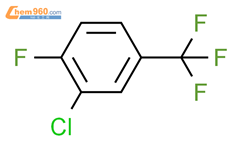 3-氯-4-氟三氟甲苯结构式图片|78068-85-6结构式图片