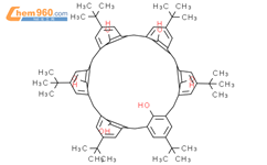 4-叔丁基杯[6]芳烃结构式图片|78092-53-2结构式图片