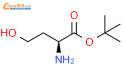 L-高丝氨酸叔丁酯结构式图片|78266-80-5结构式图片
