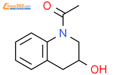 1-(3-hydroxy-3,4-dihydro-2H-quinolin-1-yl)ethanone结构式图片|78450-10-9结构式图片