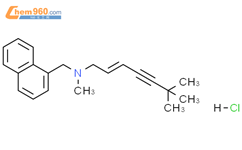 盐酸特比萘芬结构式图片|78628-80-5结构式图片