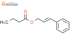 丁酸肉桂酯结构式图片|78761-39-4结构式图片