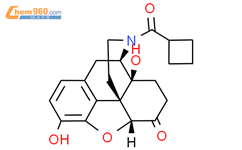 17-​(cyclobutylcarbonyl)​-​4,​5-​epoxy-​3,​14-​dihydroxy-​Morphinan-​6-​one结构式图片|78873-71-9结构式图片