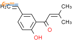 2-丁烯-1-酮，1-（5-乙烯基-2-羟基苯基）-3-甲基-结构式图片|78916-38-8结构式图片