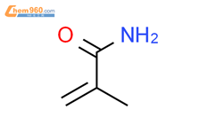 甲基丙烯酰胺结构式图片|79-39-0结构式图片