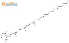 维生素A棕榈酸酯结构式图片|79-81-2结构式图片