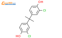 3,3-二氯双酚A结构式图片|79-98-1结构式图片