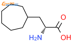 (R)-2-氨基-3-环庚丙酸结构式图片|792183-38-1结构式图片