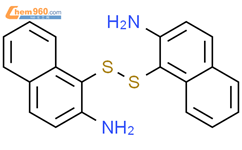 2-NAPHTHALENAMINE, 1,1'-DITHIOBIS-结构式图片|792952-57-9结构式图片