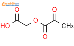 (丙酮酰氧基)乙酸结构式图片|79951-02-3结构式图片