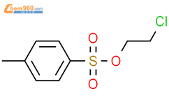 2-氯乙基对甲苯磺酸酯结构式图片|80-41-1结构式图片
