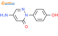 5-amino-2-(4-hydroxyphenyl)pyridazin-3-one结构式图片|80234-29-3结构式图片