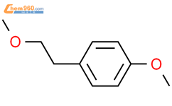 1-甲氧基-4-(2-甲氧基乙基)苯结构式图片|80314-58-5结构式图片