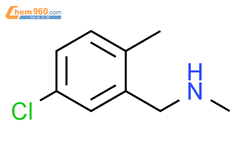 Benzenemethanamine, 5-chloro-N,2-dimethyl-结构式图片|803624-76-2结构式图片
