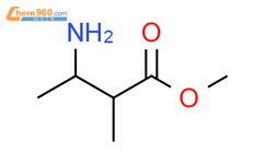 methyl 3-amino-2-methylbutanoate结构式图片|804425-68-1结构式图片