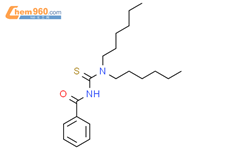 Benzamide, N-[(dihexylamino)thioxomethyl]-