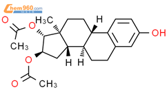 雌三醇 16,17-二乙酸酯结构式图片|805-26-5结构式图片