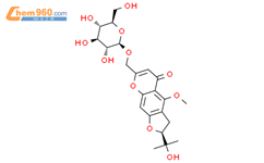 升麻素苷结构式图片|80681-45-4结构式图片