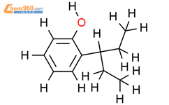 2-（1-乙基丙基）-苯酚结构式