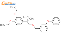 1,2-diethoxy-4-[2-methyl-1-[(3-phenoxyphenyl)methoxy]propan-2-yl 