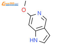 6-甲氧基-1H-吡咯并[3,2-c]吡啶