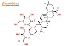 姜状三七苷R1结构式图片|80930-74-1结构式图片